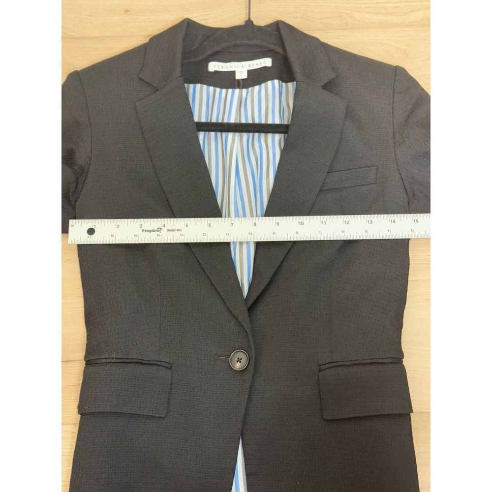 Veronica Beard | Bentley Dickey Jacket | Black Sz. 2 - Picture 12 of 13